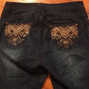 Fun straight leg jeans